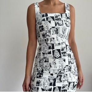 Reformation Davies Bustier Denim Mini Dress